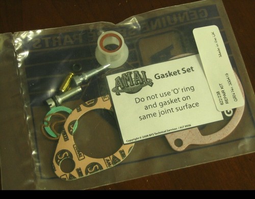 Amal carb rebuild - carb, kits